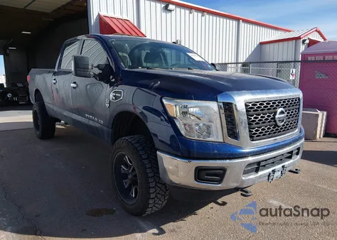 2017 Nissan Titan Xd Sv Diesel из США, поврежденный, VIN 1N6BA1F32HN558988